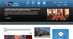 Desktop Screenshot of lariojaesnoticia.com.ar